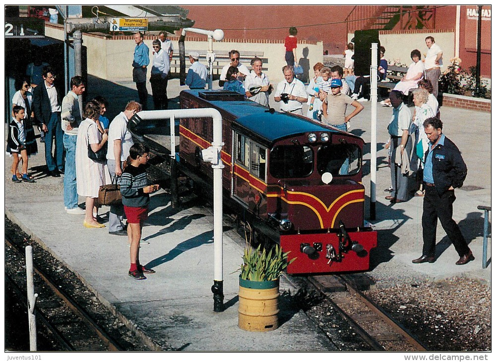 CPSM Train-Romney Hythe Et Dymchurch Railway-John Southland   L1476 - Eisenbahnen