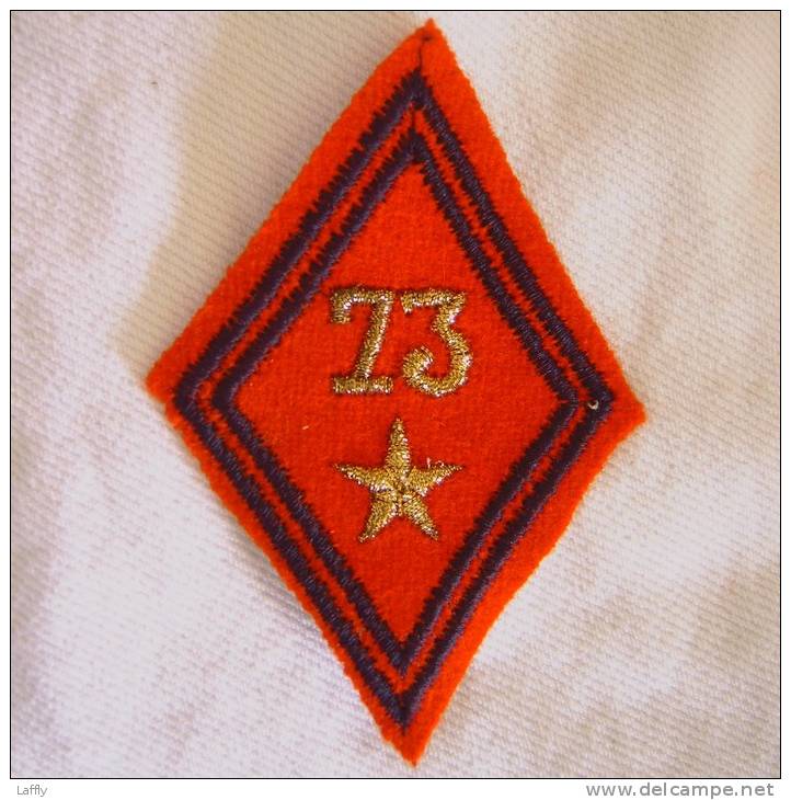 Insigne De Cadre Du 73 ème RA Régiment D´Artillerie / à Reutlingen / Losange Modèle 1945 - Armée De Terre