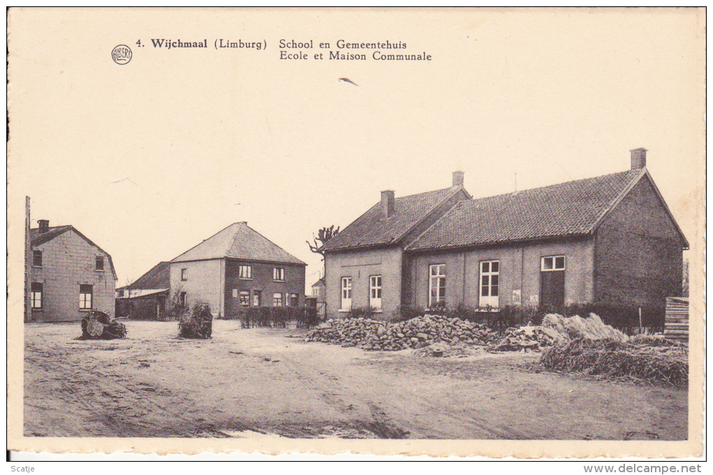 Wijchmaal (Limburg)  School En Gemeentehuis - Peer