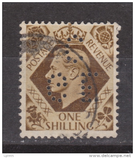 Engeland United Kingdom, Great Britain, Angleterre, Bretagne, King George VI, SG 475, Y&T Used PERFIN CGE - Gebruikt