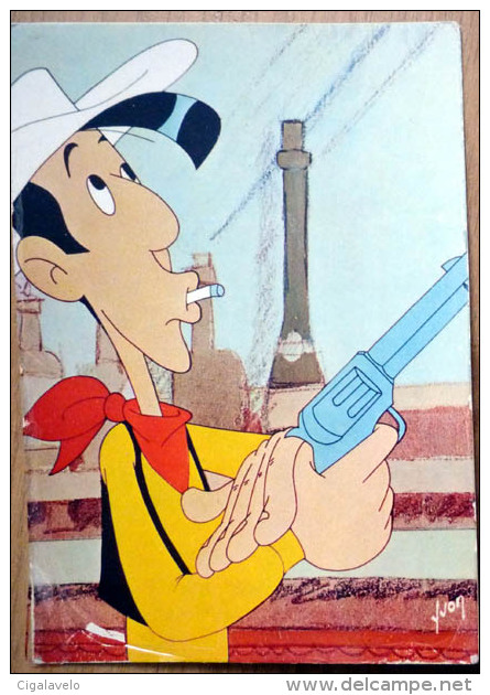 Carte Postale Lucky Luke Et Ses Compagnons édition 1971 D'après Morris - Fumetti