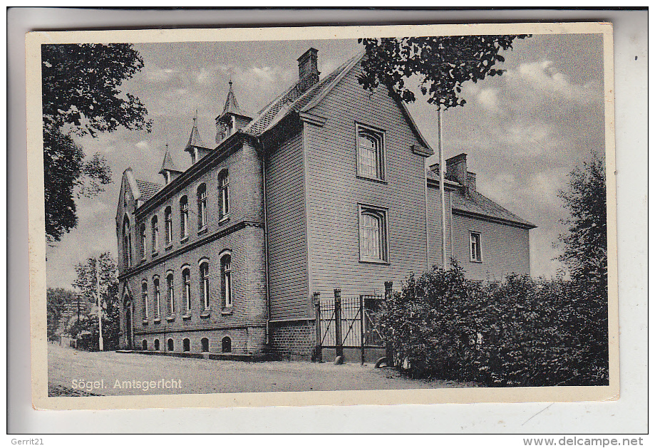 4475 SÖGEL, Amtsgericht, 1938 - Meppen