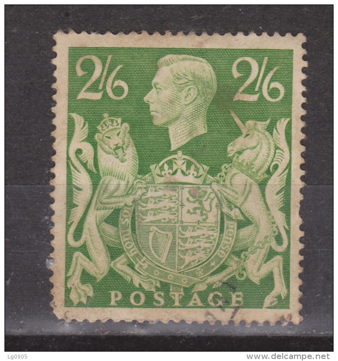 Engeland United Kingdom, Great Britain, Angleterre, Bretagne, King George VI, SG 476, Y&T 233 Used - Gebruikt