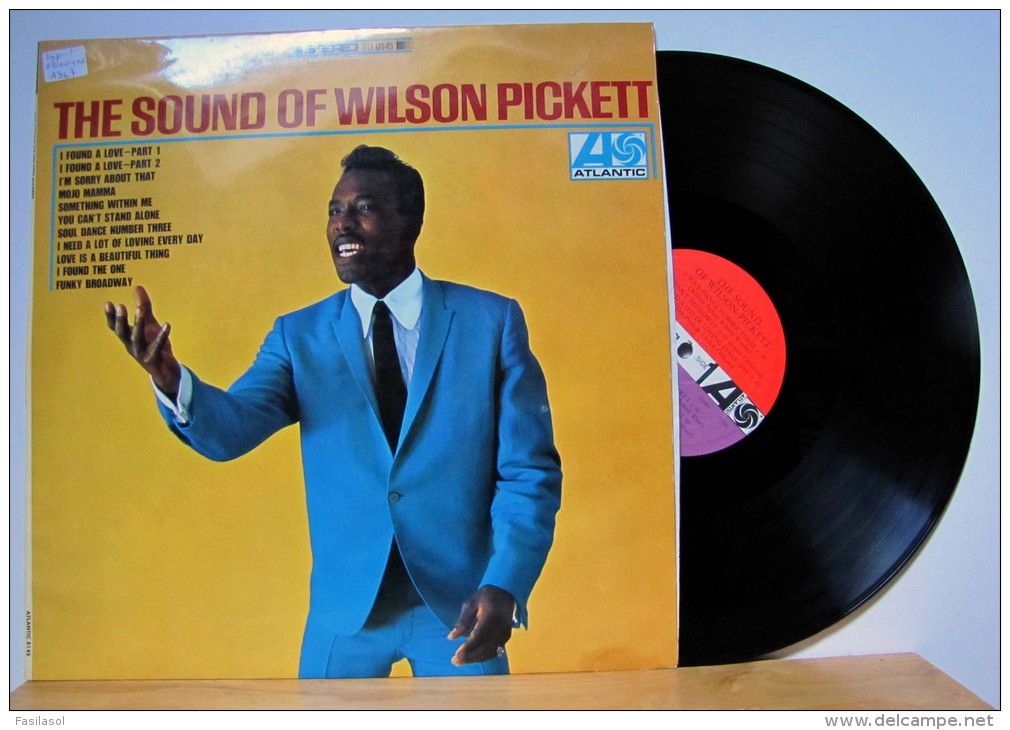 Wilson Pickett - LP 33tr : THE SOUND OF WILSON PICKETT  (Pressage : All - 1967) - Soul - R&B