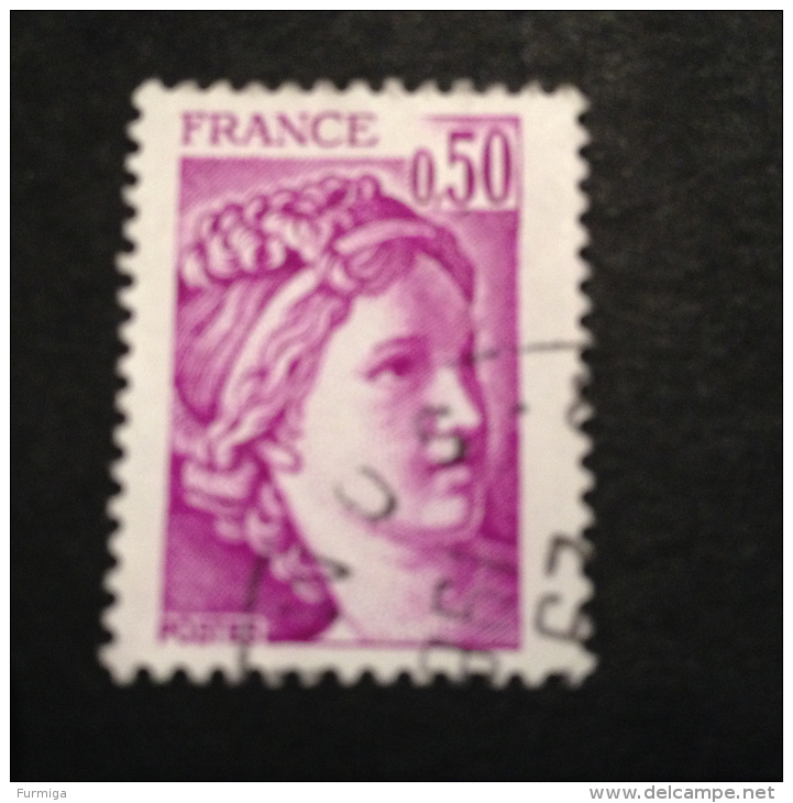 France 1977, Y&T Nr. 1969, Gestempelt - Used. - 1977-1981 Sabine De Gandon