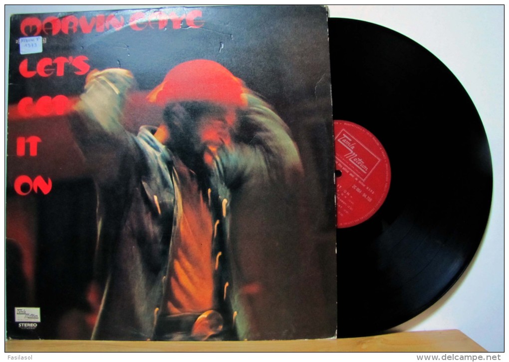 Marvin Gaye - LP 33tr : LET'S GET IT ON  (Pressage : Fr - 1973) - Soul - R&B