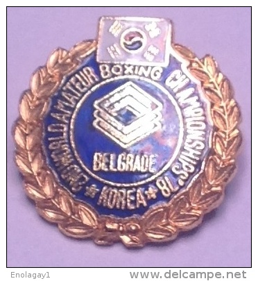 2nd World Amateur Boxing Championships '78. Korea In Belgrade (86.) - Boxeo