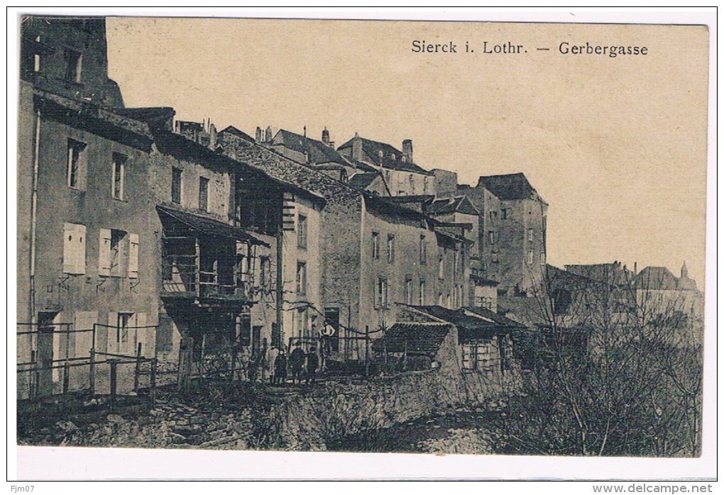 ALLEMAGNE - SIERCK I. Lothr. - GERBERGASSE - - Lothringen