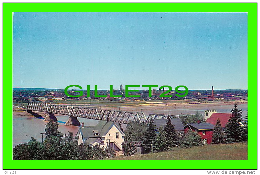 MONCTON, NB - SKYLINE VIEW OF MONCTON SEEN FROM ALBERT COUNTY SIDE - LEWIS & NUGENT LTD - - Other & Unclassified