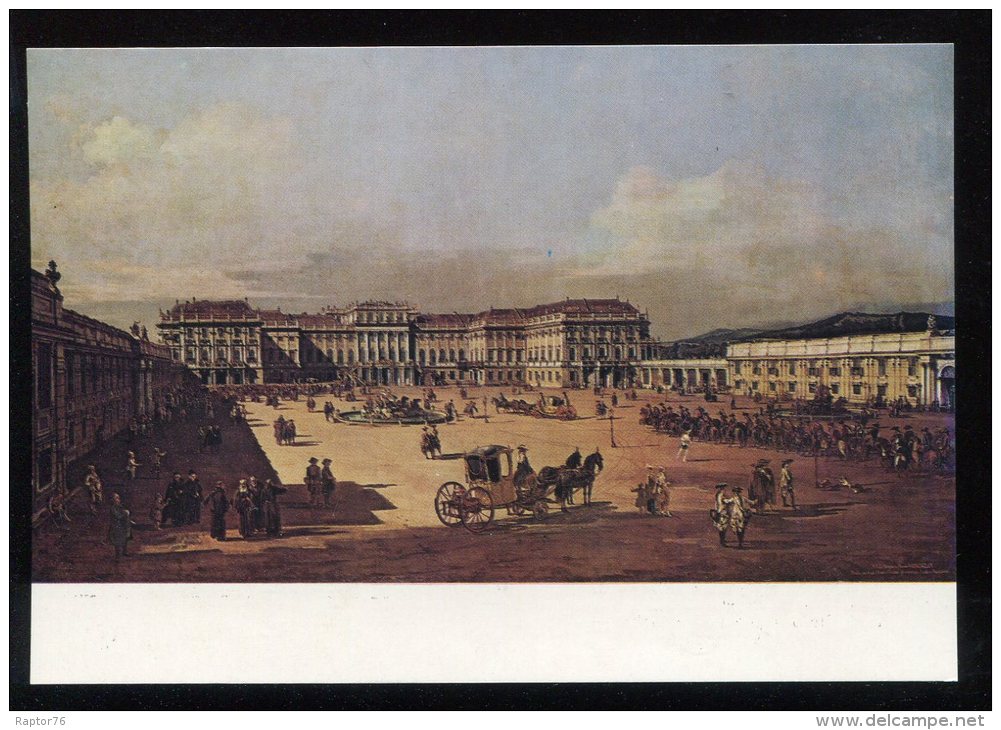 CPM Neuve Autriche WIEN Muséum Peinture De Bernardo Belloto Le Château De Schönbrunn - Musées