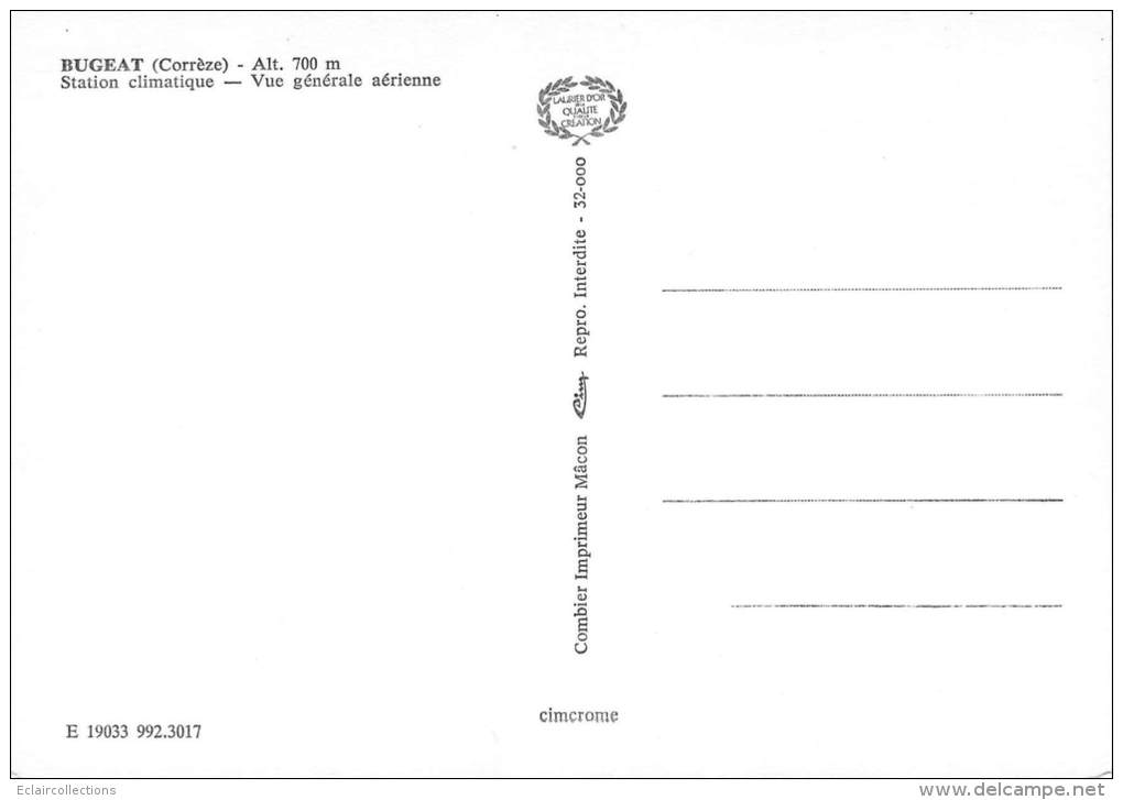 Bugeat    19    Vue Générale   (Format 10 X 15) - Sonstige & Ohne Zuordnung