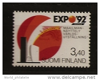 Finlande Finland 1992 N° 1131 ** Expo´92, Exposition Universelle, Séville, Logo, Pavillon, Architecture - Nuevos