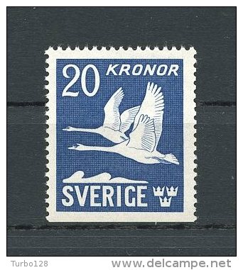 SUEDE 1953 PA N° 7a ** Neuf = MNH Superbe  Cote 8 &euro; Faune Oiseaux Birds Nature Fauna - Unused Stamps