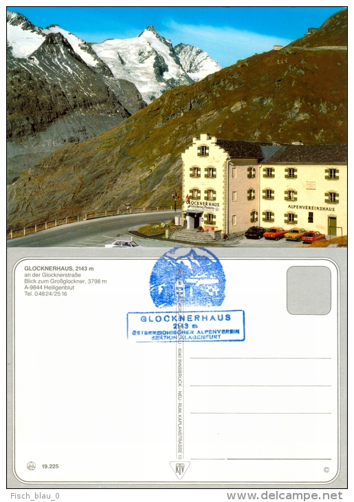 AK Salzburg Schutzhaus Glocknerhaus Glocknerstraße Großglockner Österreichischer Alpenverein ÖAV Österreich AUSTRIA - Heiligenblut