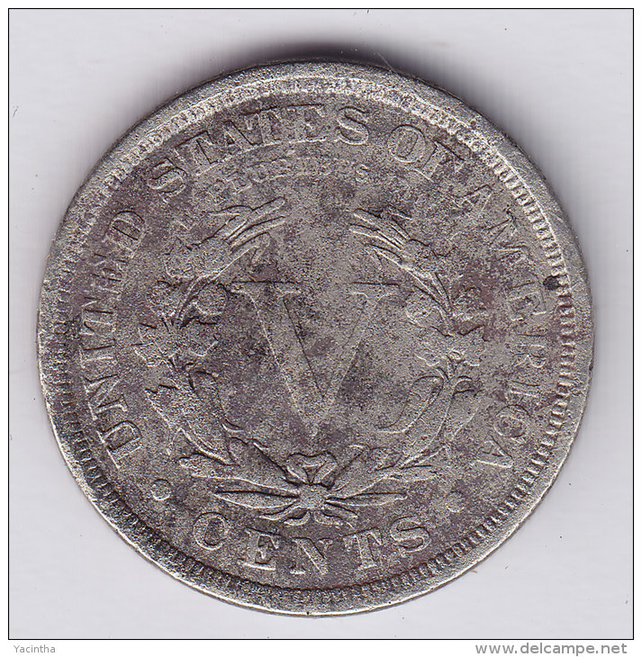 @Y@     @Y@  USA   5   Cent 1902     (2585) - 1883-1913: Liberty (Liberté)