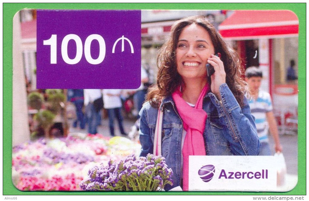 Azerbaijan GSM Prepaid Card - Azercell 100 Manat /Used,but Like UNC / Rare - Azerbaïjan