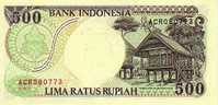 INDONESIA- 500 Rupiah 1992  - UNC - Indonesia