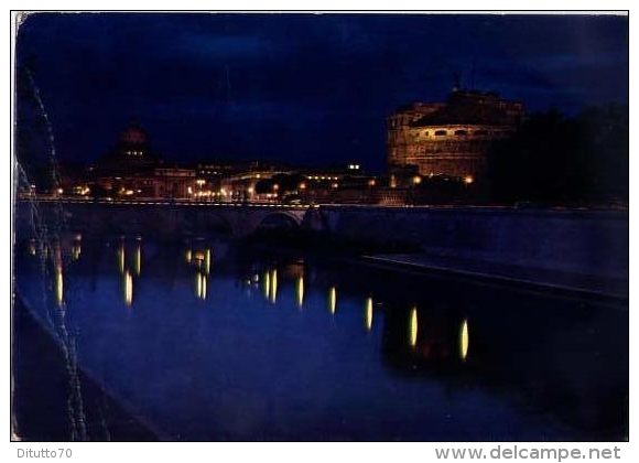 Roma - Castel Di S.angelo - 33062 - Formato Grande Viaggiata Mancante Di Affrancatura - S - Castel Sant'Angelo