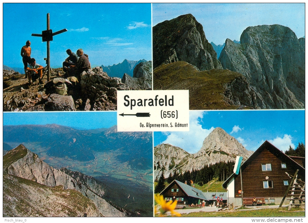 AK Steiermark Schutzhütte Berghütte Oberst Klinke-Hütte Admont Sparafeld ÖAV 656 Gesäuse Ennstaler Alpen Schutzhaus - Admont