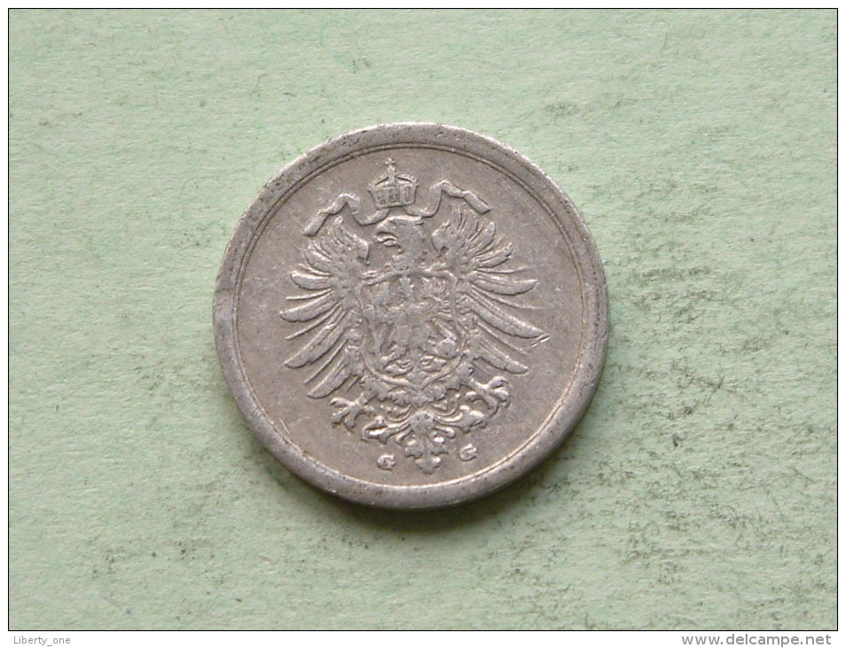 1917 G - 1 Pfennig - KM 24 ( Uncleaned Coin / For Grade, Please See Photo ) !! - 1 Pfennig