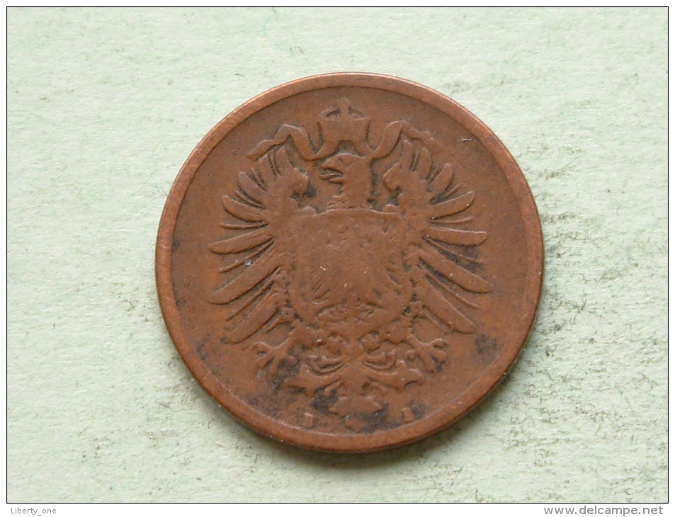 1875 B - 2 Pfennig - KM 2 ( Uncleaned Coin / For Grade, Please See Photo ) !! - 2 Pfennig