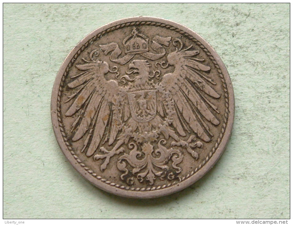 1903 G - 10 Pfennig - KM 12 ( Uncleaned Coin / For Grade, Please See Photo ) !! - 10 Pfennig