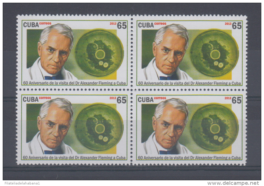 2013.65 CUBA   MNH ALEXANDER FLEMING MEDICINE MEDICINA PENICILINA - Ongebruikt