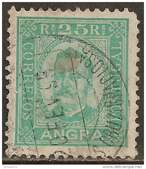 Angra - 1892 King Carlos 25 Réis - Angra