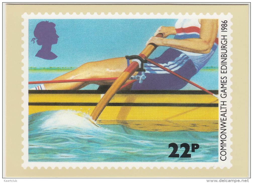 ROWING: Commonwealth Games Edinburgh 1986 - Rowing