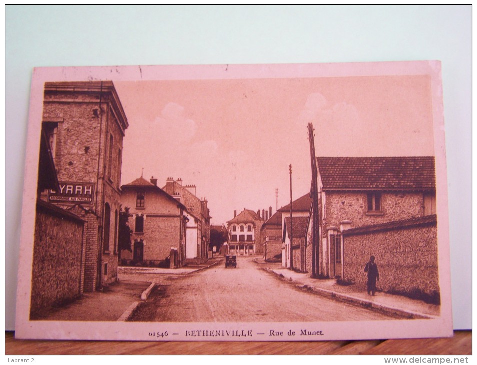 BETHENIVILLE (MARNE) RUE DE MUNET - Bétheniville