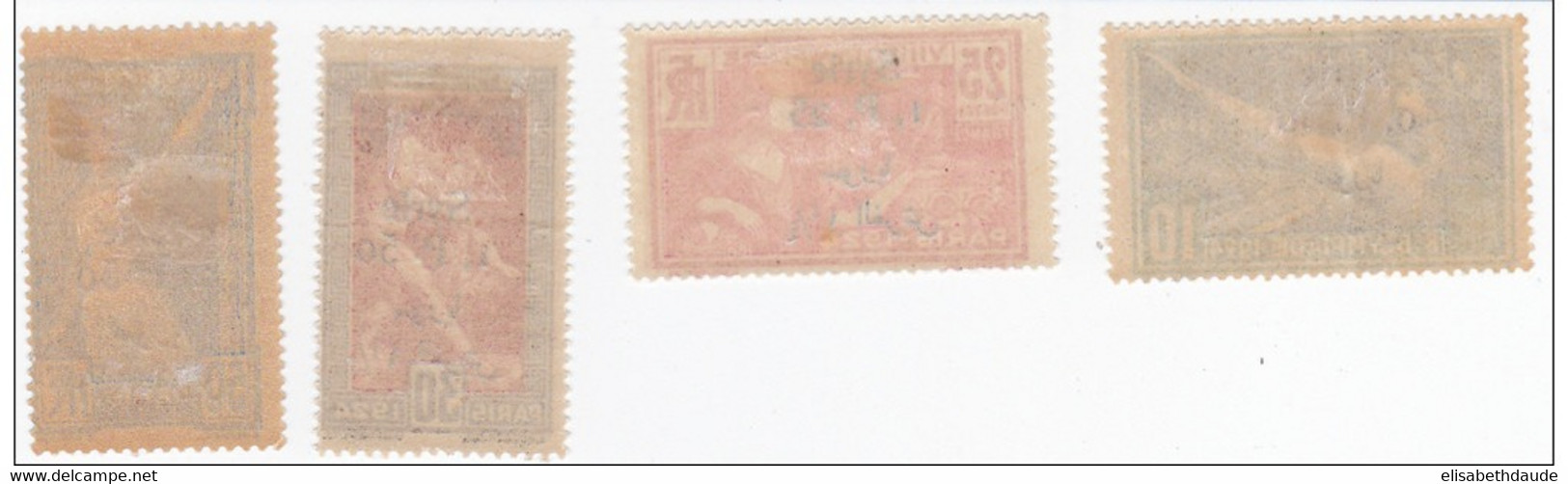 SYRIE - 1924 - YVERT N°149/152 * MH - COTE = 184 EUR - CHARNIERES  - JEUX OLYMPIQUES - Ongebruikt