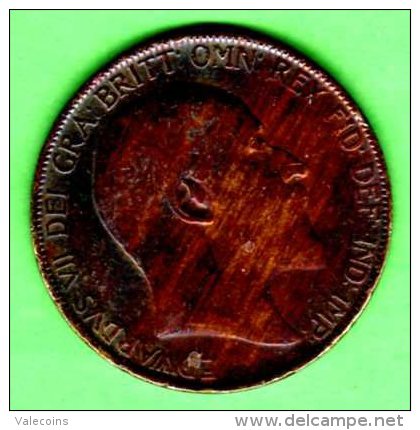 UK UNITED KINGDOM GREAT BRITAIN - 1906 - 1 Penny - KM 794 King Edward VII  VF - D. 1 Penny