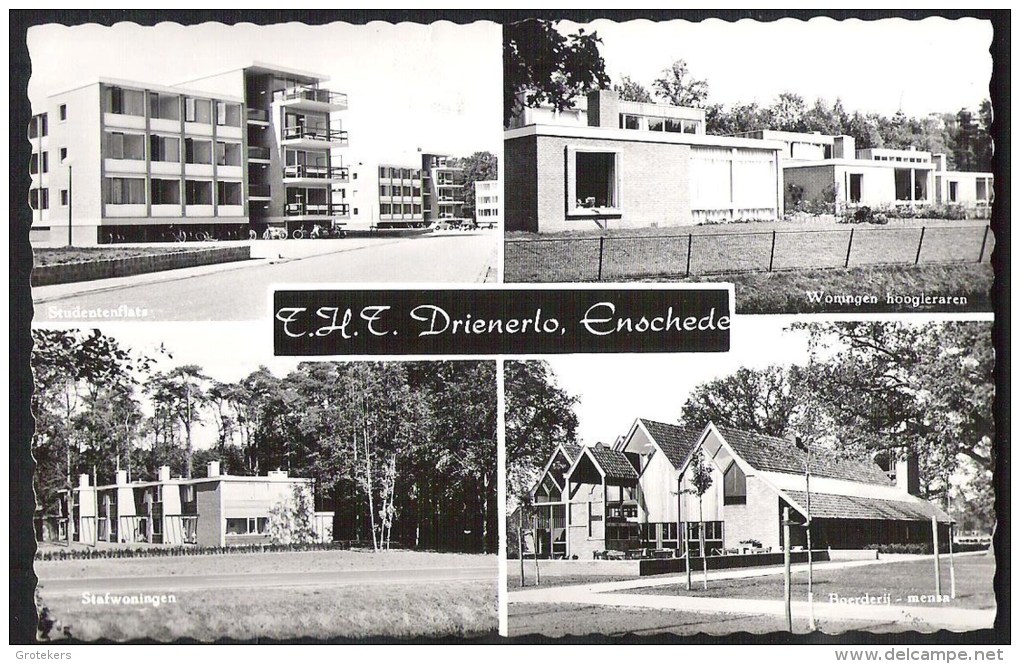 ENSCHEDE T.H.T. Drienerlo 4-luik * 1964 - Enschede