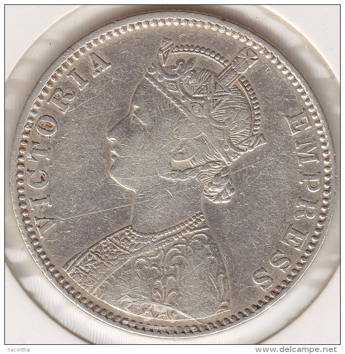 @Y@    BRITISH India 1  Rupee 1900     (2592) - Indien