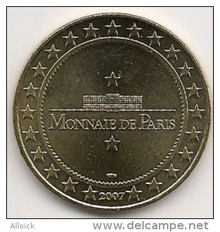 Médaille Du Château De Vincennes  ;  Résidence Royale  ;  Le Donjon XIVe Siècle  - 2007  -  Neuve  -   Monnaie De Paris - 2007