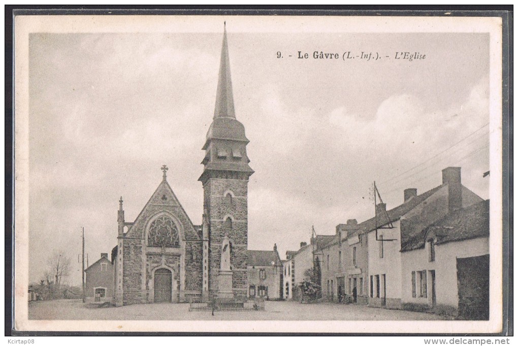 LE GAVRE . L'Eglise . - Le Gavre