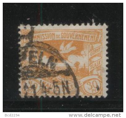 POLAND HAUTE SILESIE PLEBISCITE UPPER SILESIA 1920 30PF ORANGE USED OPPELN OPOLE - Usados