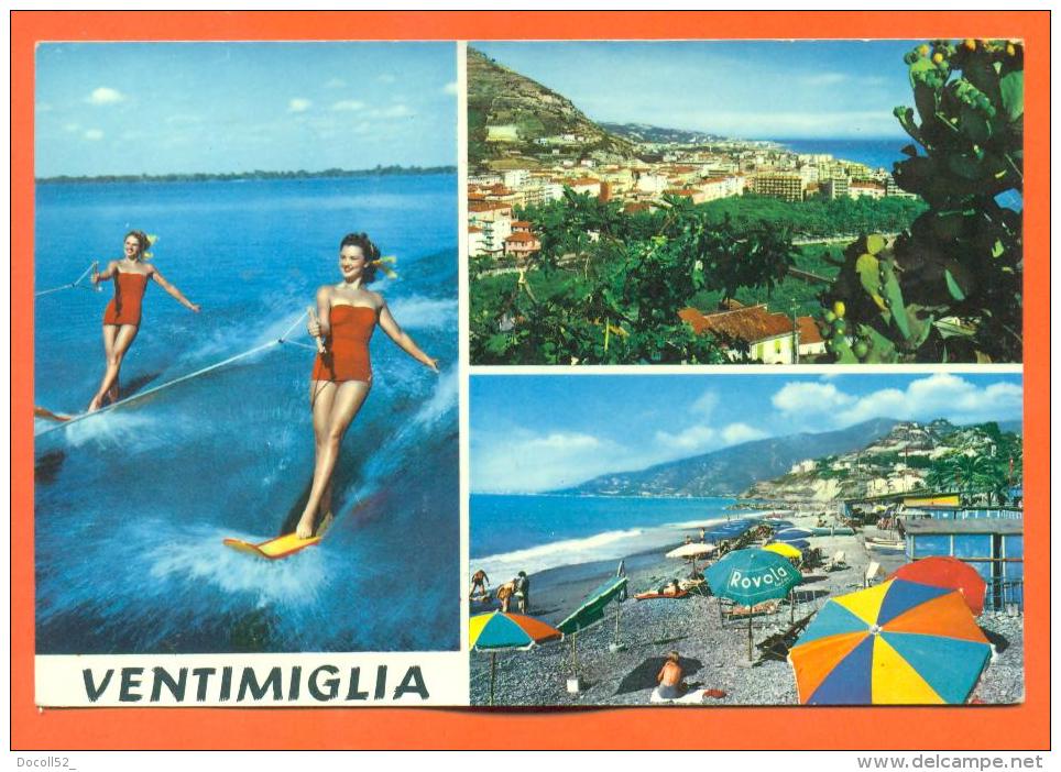 Ventimiglia  "  Pin'up Ski Nautique  "  Carte Multivues - Sci Nautico