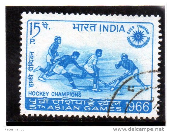 1966 Indiua - V° Asian Games - Rasenhockey