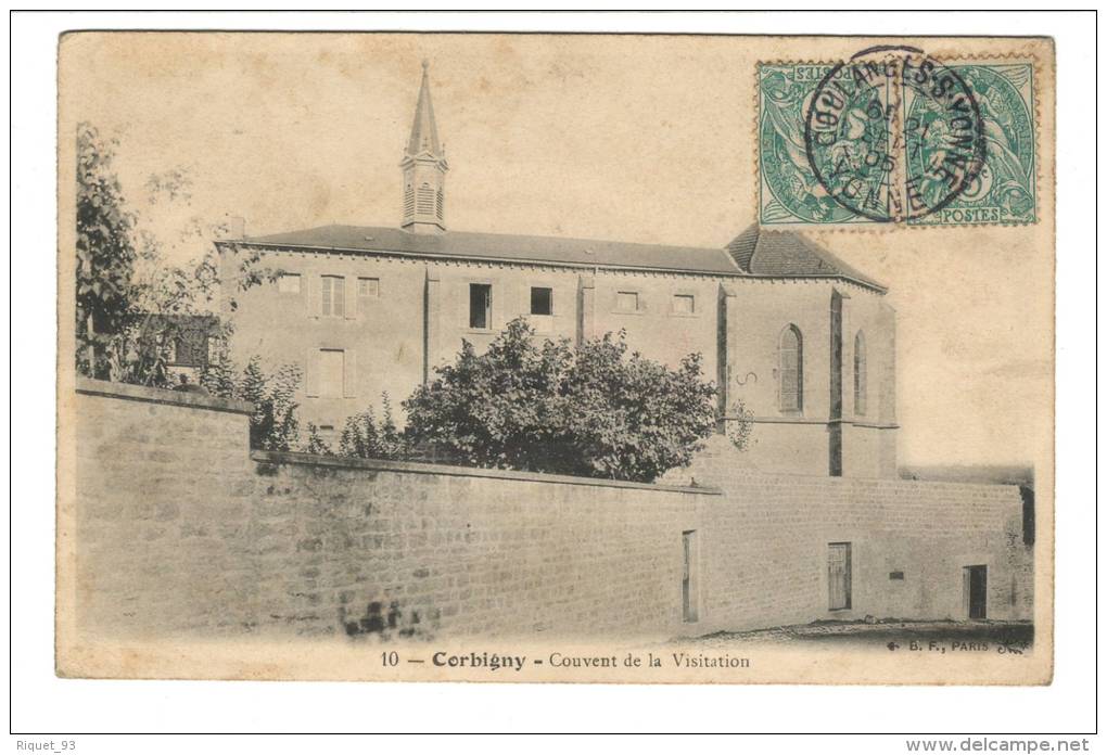 10 - Corbigny - Couvent De La Visitation - Corbigny