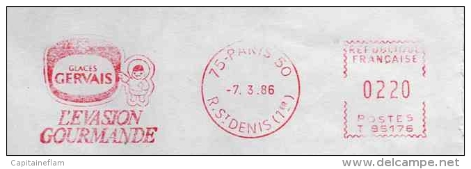 Esquimau Eskimo French Red Meter Mark EMA  7.3.1986 - Other & Unclassified