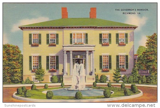 The Governors Mansion Richmond Virginia - Richmond