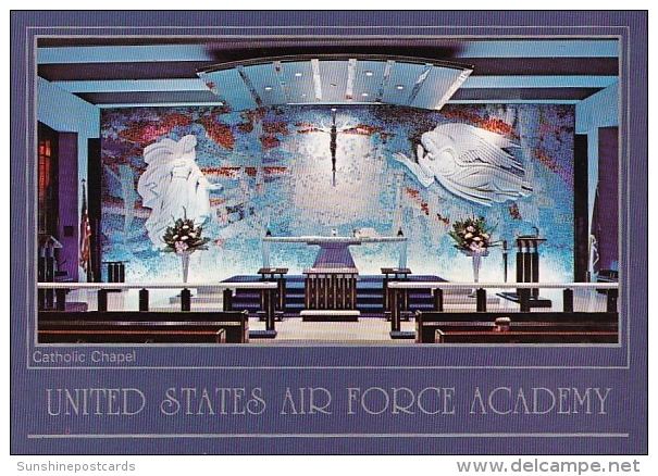 United States Air Force Academy Catholic Cadet Chapel Colorado Springs Colorado - Colorado Springs