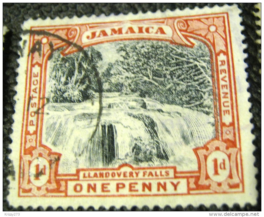 Jamaica 1900 Llandovery Falls 1d - Used - Jamaïque (...-1961)