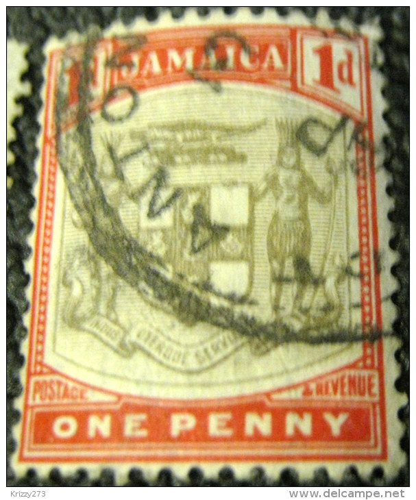 Jamaica 1903 Arms 1d - Used - Jamaica (...-1961)