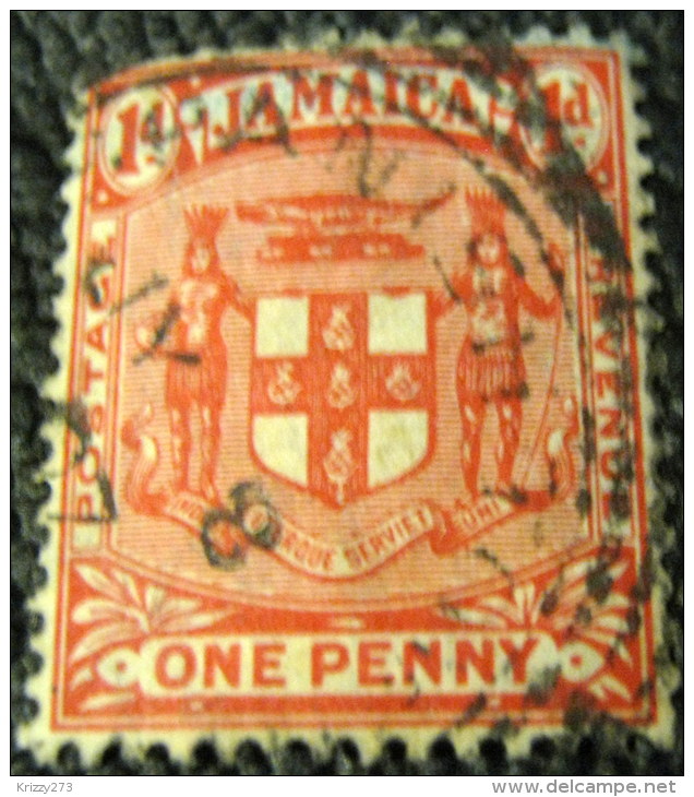 Jamaica 1905 Coat Of Arms 1d - Used - Jamaïque (...-1961)