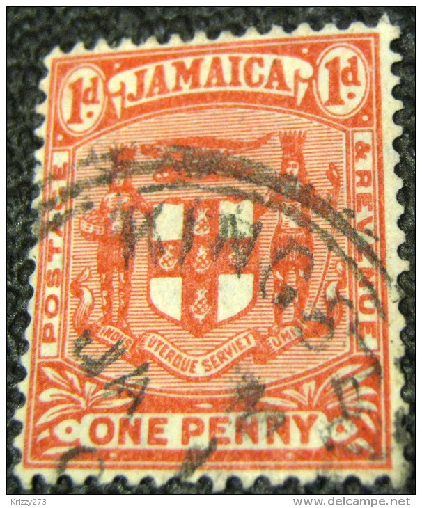 Jamaica 1905 Coat Of Arms 1d - Used - Jamaïque (...-1961)