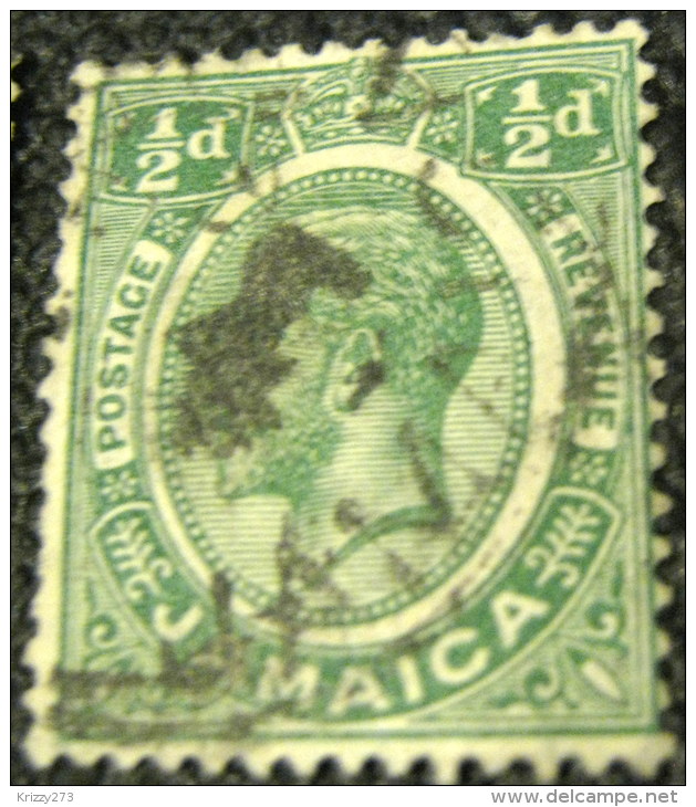 Jamaica 1912 King George V 0.5d - Used - Jamaica (...-1961)