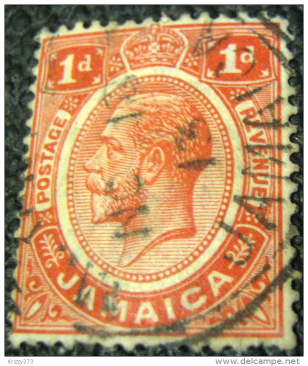 Jamaica 1912 King George V 1d - Used - Jamaïque (...-1961)