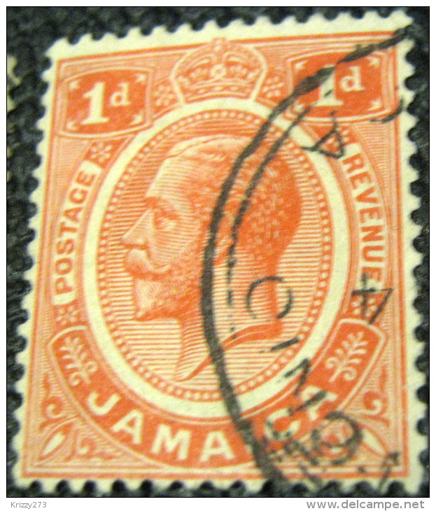 Jamaica 1912 King George V 1d - Used - Jamaïque (...-1961)